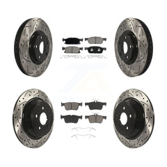 Transit Auto KDC-100357 Disc Brake Kit for 2018-2020 Lincoln Continental - Front and Rear product image