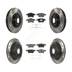 Transit Auto KDC-100358 Disc Brake Kit for 2013-2018 Ford Fusion, Lincoln MKZ - Front and Rear product image