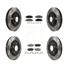 Transit Auto KDC-100360 Disc Brake Kit for 2011-2014 Ford Mustang - Front and Rear product image