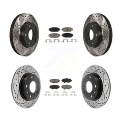 Transit Auto KDC-100363 Disc Brake Kit for 2014-2018 Mazda 3, Mazda 3 Sport - Front and Rear product image