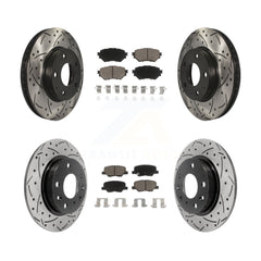 Transit Auto KDC-100365 Disc Brake Kit for 2014-2018 Mazda 3, Mazda 3 Sport - Front and Rear product image