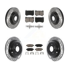 Transit Auto KDC-100369 Disc Brake Kit for 2010-2014 Hyundai Genesis - Front and Rear product image