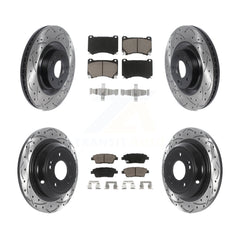 Transit Auto KDC-100370 Disc Brake Kit for 2012-2014 Hyundai Genesis - Front and Rear product image