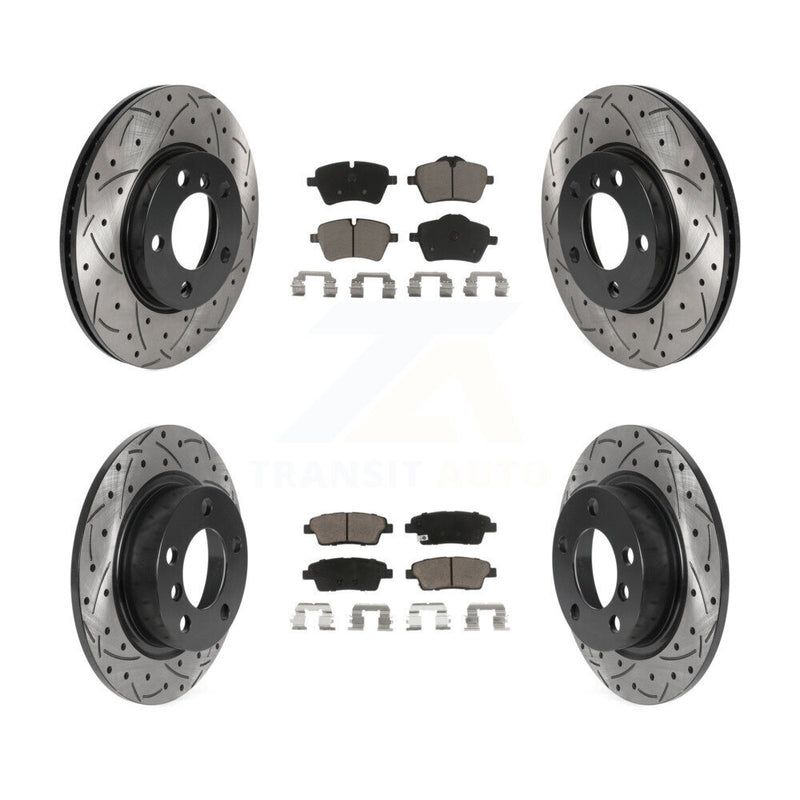 Transit Auto KDC-100372 Disc Brake Kit for 2013-2016 Mini Cooper Paceman, Mini Cooper Countryman - Front and Rear product image