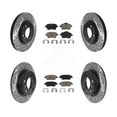 Transit Auto KDC-100373 Disc Brake Kit for 2013-2016 Mini Cooper Paceman, Mini Cooper Countryman - Front and Rear product image