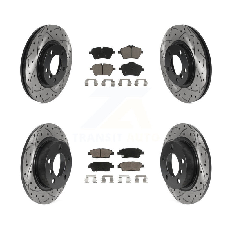 Transit Auto KDC-100373 Disc Brake Kit for 2013-2016 Mini Cooper Paceman, Mini Cooper Countryman - Front and Rear product image