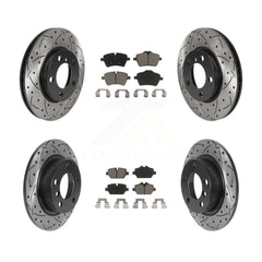 Transit Auto KDC-100374 Disc Brake Kit for 2011-2015 Mini Cooper Paceman, Mini Cooper Countryman - Front and Rear product image