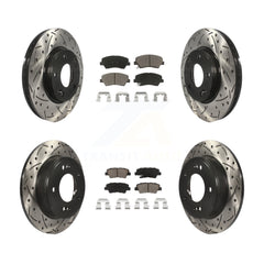 Transit Auto KDC-100377 Disc Brake Kit for 2011-2016 Hyundai Elantra GT, Kia Forte, Kia Forte Koup & more - Front and Rear product image