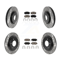 Transit Auto KDC-100378 Disc Brake Kit for 2016 Hyundai Sonata - Front and Rear product image