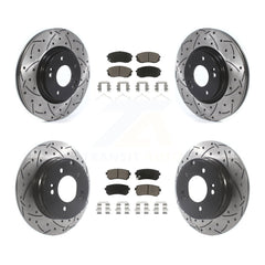 Transit Auto KDC-100379 Disc Brake Kit for 2016 Hyundai Sonata - Front and Rear product image