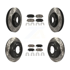 Transit Auto KDC-100381 Disc Brake Kit for 2014-2016 Kia Forte, Kia Forte Koup, Kia Forte5 - Front and Rear product image