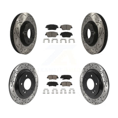 Transit Auto KDC-100388 Disc Brake Kit for 2013-2016 Kia Optima - Front and Rear product image
