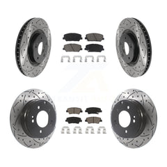 Transit Auto KDC-100389 Disc Brake Kit for 2011-2015 Kia Optima - Front and Rear product image