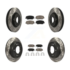 Transit Auto KDC-100392 Disc Brake Kit for 2017 Kia Forte Koup - Front and Rear product image