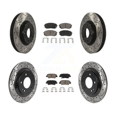 Transit Auto KDC-100394 Disc Brake Kit for 2015-2016 Kia Soul EV - Front and Rear product image