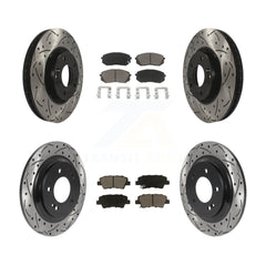 Transit Auto KDC-100395 Disc Brake Kit for 2016 Kia Soul EV - Front and Rear product image