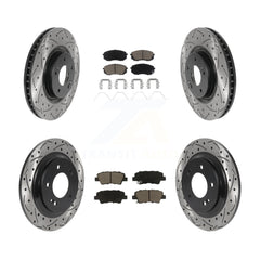 Transit Auto KDC-100397 Disc Brake Kit for 2016-2019 Kia Optima - Front and Rear product image