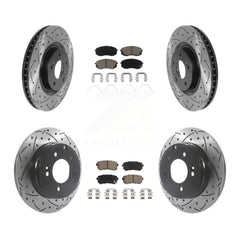 Transit Auto KDC-100398 Disc Brake Kit for 2016-2019 Kia Optima - Front and Rear product image