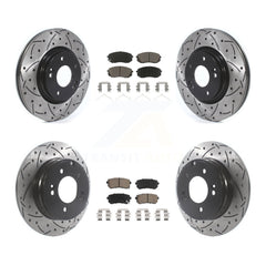 Transit Auto KDC-100400 Disc Brake Kit for 2016-2019 Kia Optima - Front and Rear product image