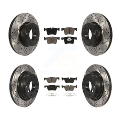 Transit Auto KDC-100402 Disc Brake Kit for 2013-2018 BMW 328d, BMW 320i - Front and Rear product image