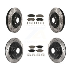 Transit Auto KDC-100403 Disc Brake Kit for 2009-2014 Acura TL - Front and Rear product image