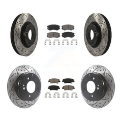 Transit Auto KDC-100405 Disc Brake Kit for 2008-2010 Hyundai Sonata - Front and Rear product image