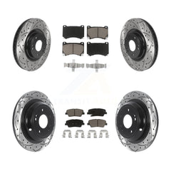 Transit Auto KDC-100413 Disc Brake Kit for 2009-2010 Hyundai Genesis - Front and Rear product image