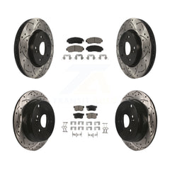 Transit Auto KDC-100414 Disc Brake Kit for 2007-2012 Acura RDX - Front and Rear product image