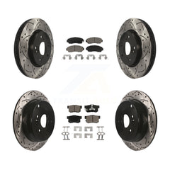Transit Auto KDC-100415 Disc Brake Kit for 2007-2012 Acura RDX, Honda CR-V - Front and Rear product image
