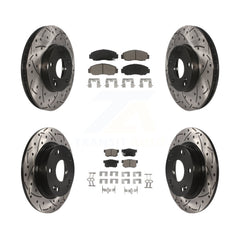 Transit Auto KDC-100423 Disc Brake Kit for 2006-2011 Acura CSX - Front and Rear product image