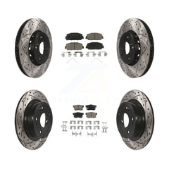 Transit Auto KDC-100427 Disc Brake Kit for 2016 Acura ILX - Front and Rear product image
