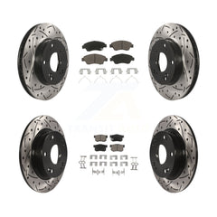 Transit Auto KDC-100428 Disc Brake Kit for 2013-2015 Acura ILX - Front and Rear product image