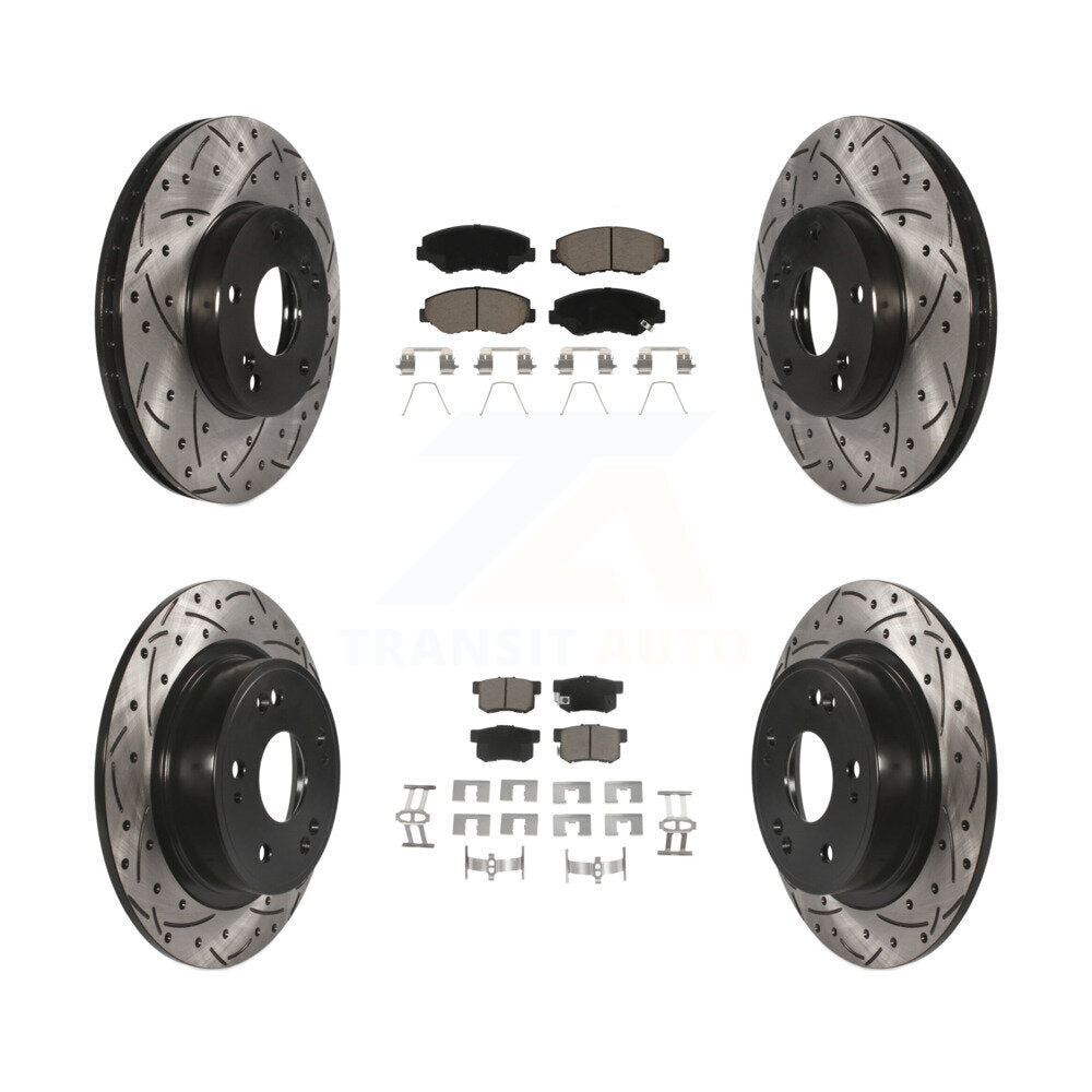 Transit Auto KDC-100429 Disc Brake Kit for 2005 Honda Accord - Front and Rear product image
