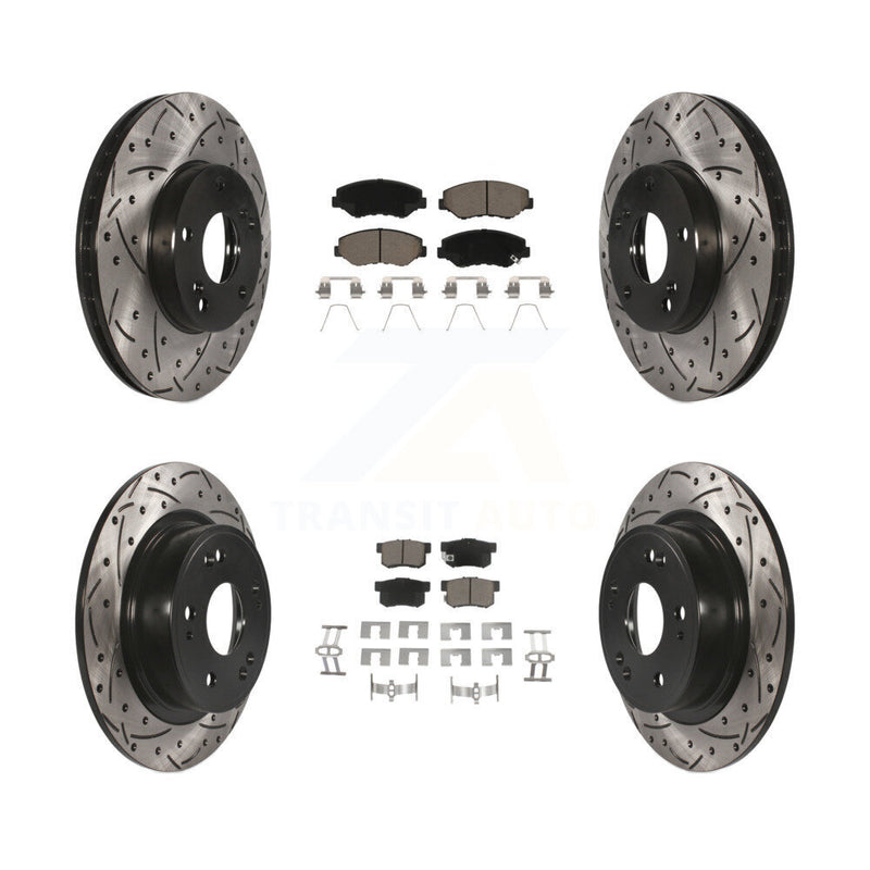 Transit Auto KDC-100429 Disc Brake Kit for 2005 Honda Accord - Front and Rear product image
