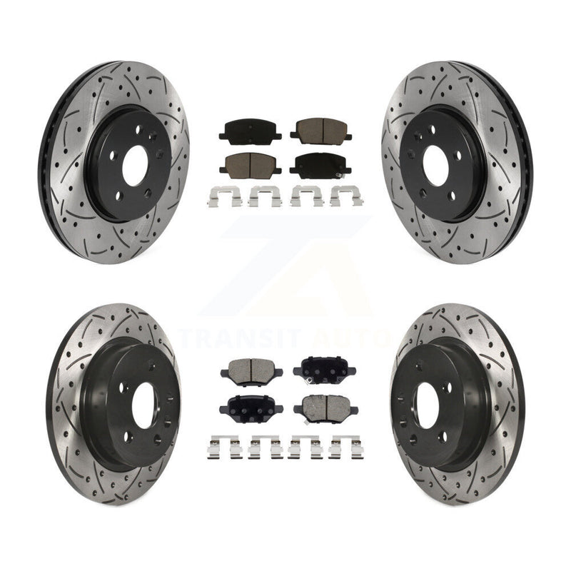 Transit Auto KDC-100430 Disc Brake Kit for 2018-2022 Chevrolet Trax, Buick Encore - Front and Rear product image