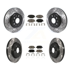 Transit Auto KDC-100432 Disc Brake Kit for 2016-2020 Chevrolet Camaro - Front and Rear product image