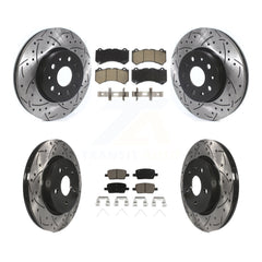 Transit Auto KDC-100434 Disc Brake Kit for 2019-2020 Chevrolet Camaro - Front and Rear product image