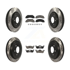 Transit Auto KDC-100437 Disc Brake Kit for 2010-2017 Ford Expedition, Lincoln Navigator - Front and Rear product image