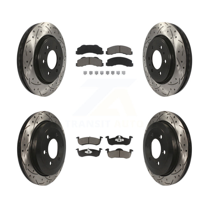 Transit Auto KDC-100437 Disc Brake Kit for 2010-2017 Ford Expedition, Lincoln Navigator - Front and Rear product image