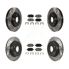 Transit Auto KDC-100441 Disc Brake Kit for 2016 Chevrolet Cruze - Front and Rear product image