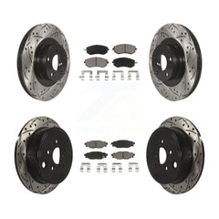 Transit Auto KDC-100446 Disc Brake Kit for 2011-2014 Subaru Impreza, Subaru Legacy, Subaru Outback & more - Front and Rear product image