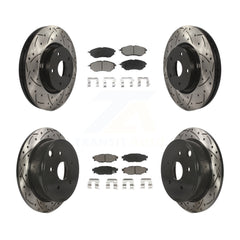 Transit Auto KDC-100449 Disc Brake Kit for 2015-2019 Subaru WRX - Front and Rear product image