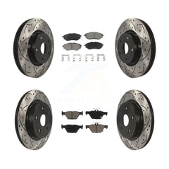 Transit Auto KDC-100450 Disc Brake Kit for 2015-2021 Subaru WRX, Subaru Legacy, Subaru Outback - Front and Rear product image