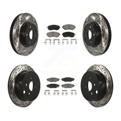 Transit Auto KDC-100451 Disc Brake Kit for 2012-2016 Subaru Impreza - Front and Rear product image
