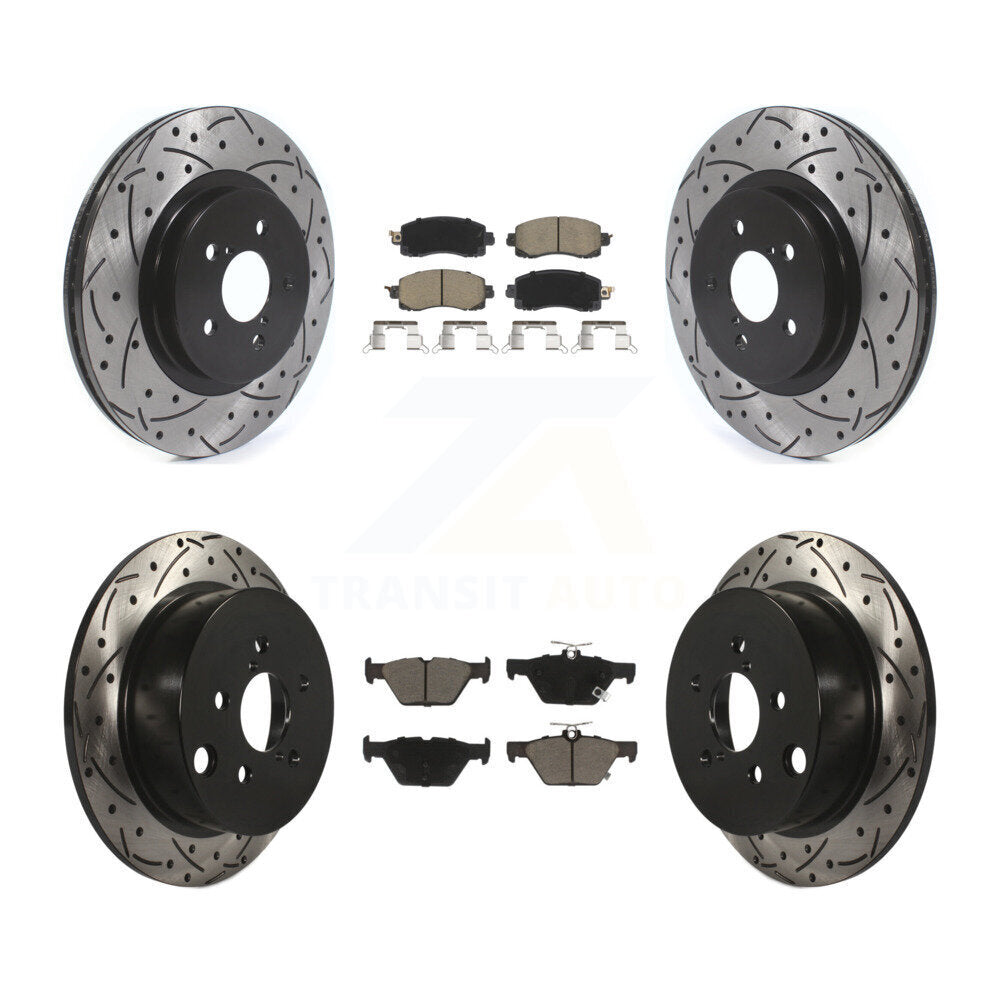 Transit Auto KDC-100457 Disc Brake Kit for 2019-2020 Subaru Crosstrek - Front and Rear product image
