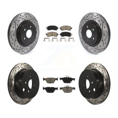 Transit Auto KDC-100457 Disc Brake Kit for 2019-2020 Subaru Crosstrek - Front and Rear product image