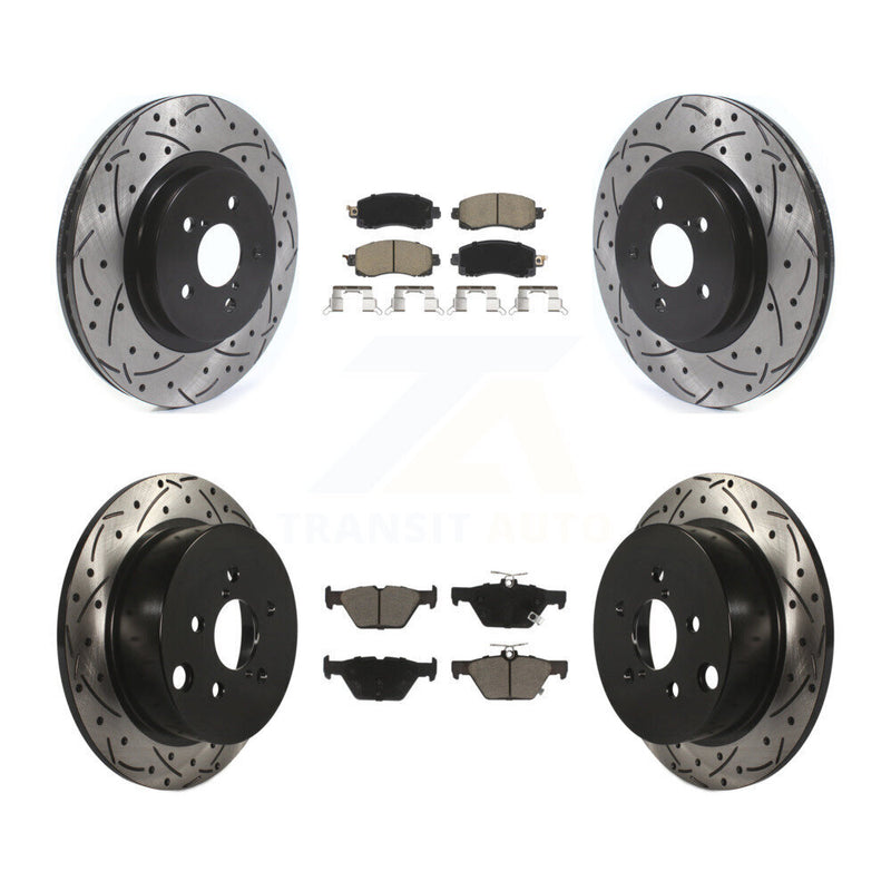 Transit Auto KDC-100457 Disc Brake Kit for 2019-2020 Subaru Crosstrek - Front and Rear product image