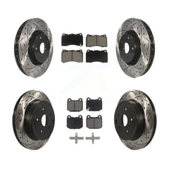 Transit Auto KDC-100458 Disc Brake Kit for 2008-2017 Subaru WRX STI, Subaru Impreza - Front and Rear product image