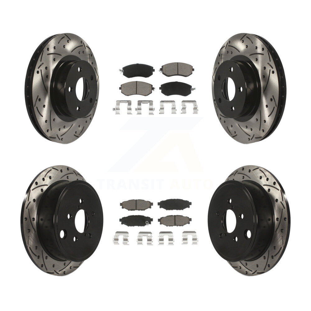 Transit Auto KDC-100467 Disc Brake Kit for 2011 Subaru Impreza - Front and Rear product image