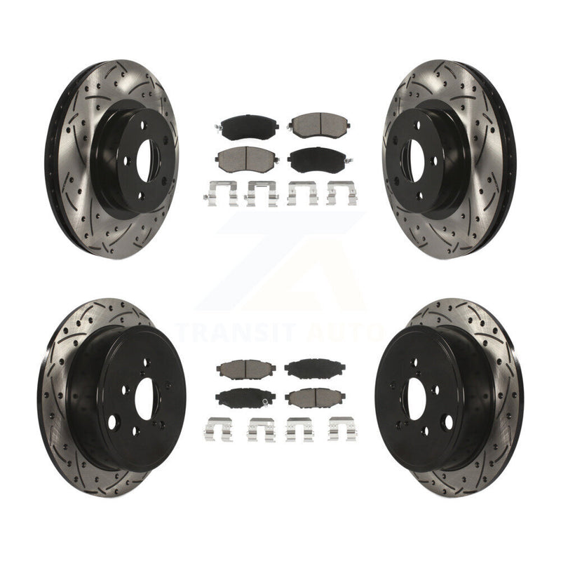 Transit Auto KDC-100467 Disc Brake Kit for 2011 Subaru Impreza - Front and Rear product image
